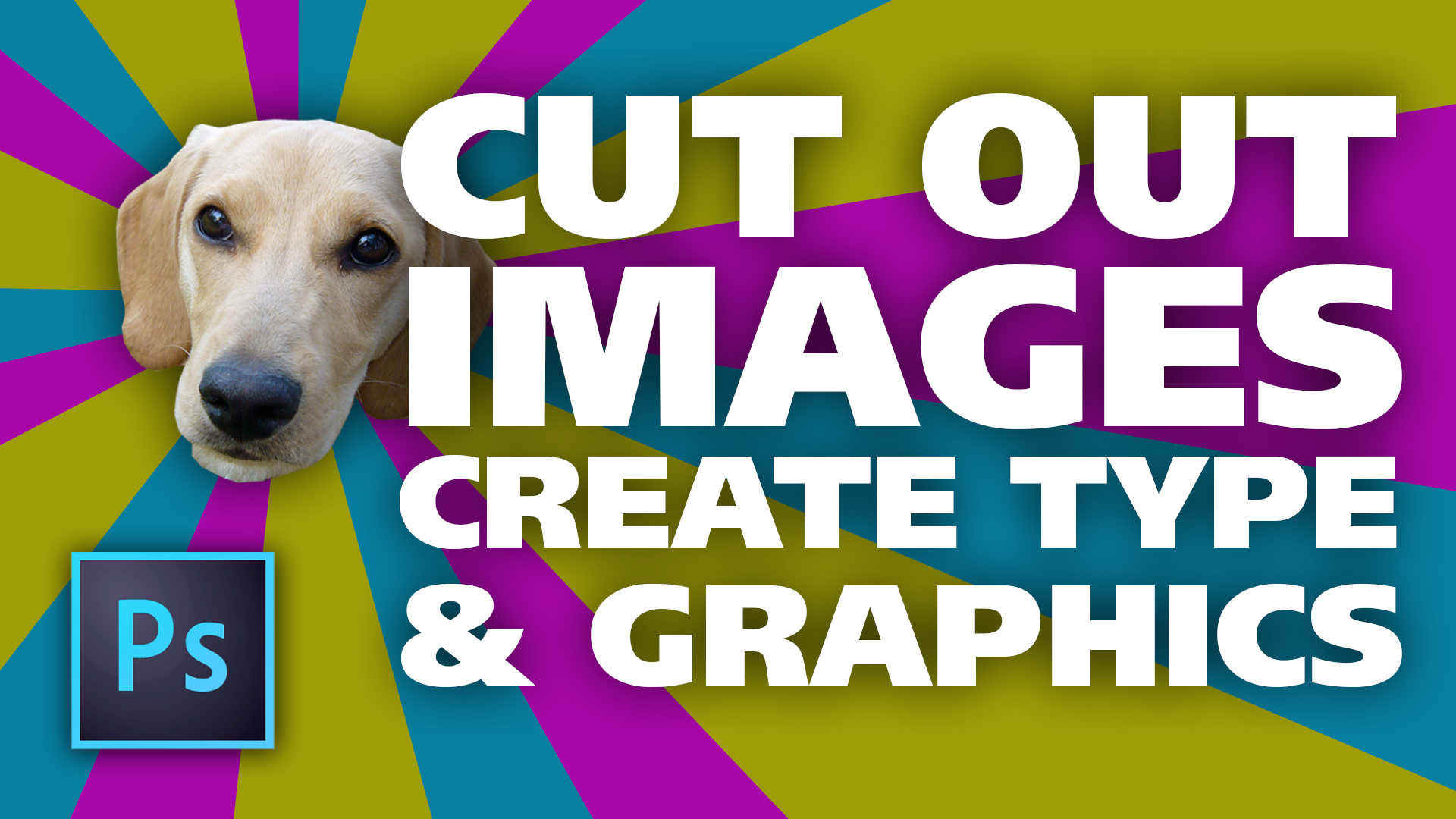 Photoshop: Cut Out Images, Create Graphics & Type #meme